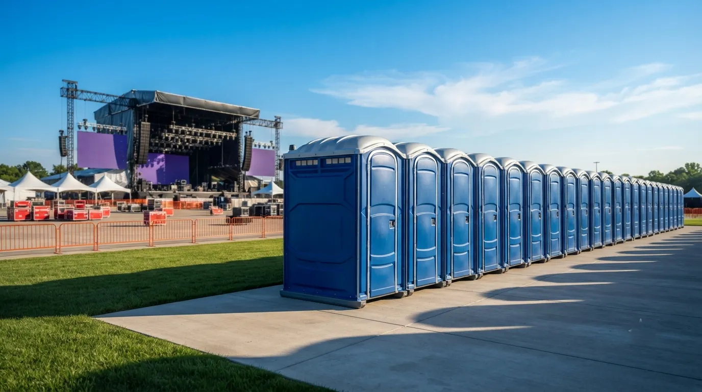 Concert Restroom Rental in Eau Claire, WI