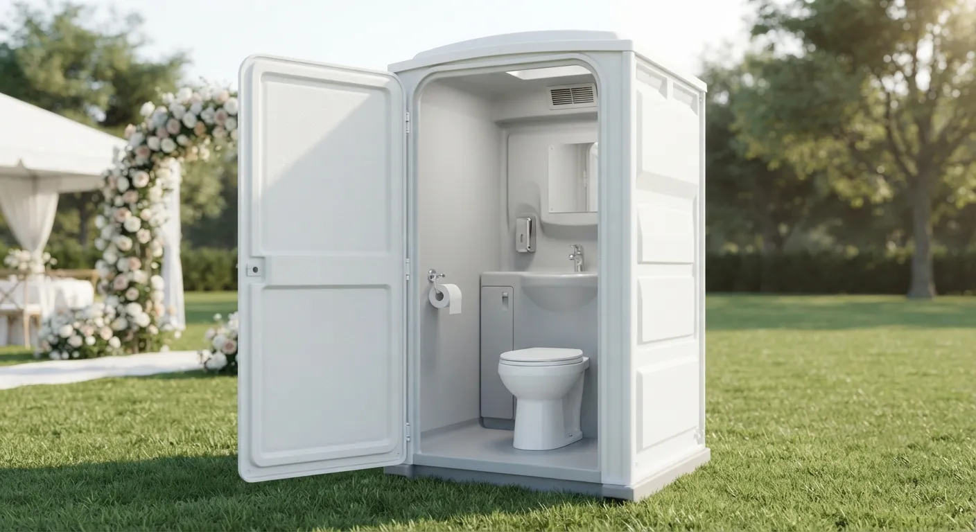 Deluxe Flushable Porta Potty in Eau Claire, WI